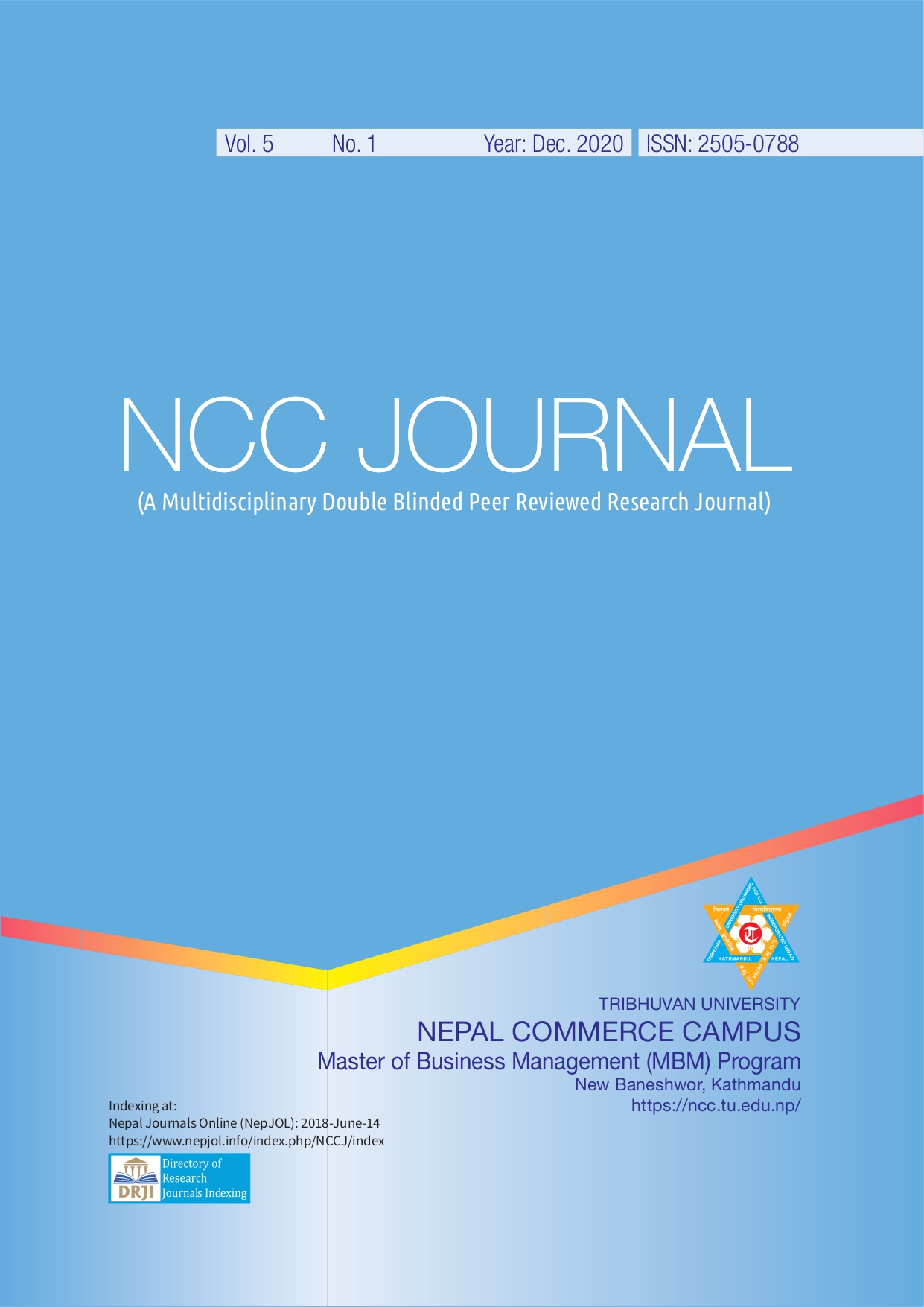 Cover NCCJ